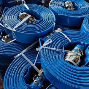 DISCHARGE HOSE WITH COUPLINGS